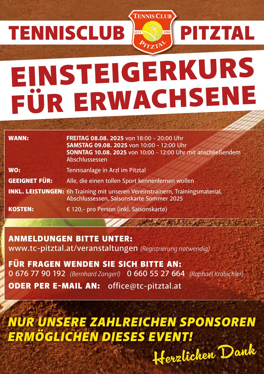 Einsteigerkurs für Erwachsene